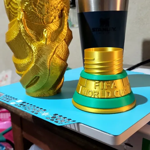 Detalhe da taça térmica